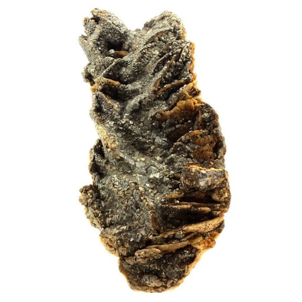 Sten og mineraler. Siderit, Pyrit. 1830,0 ct. Saint-Pierre-de-Mésage, Vizille, Frankrig..