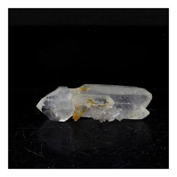 Dubbelterminerad kvartsscepter - ABIJOUX - Les Rivoirands, Vizille, Isère, Frankrike - 9,25 ct