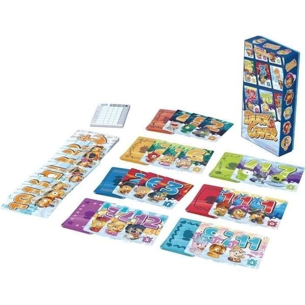Duck & Cover - Captain Games - Kortspil 8 År+- 2 til 7 Spillere - 20 Minutter - Asmodee