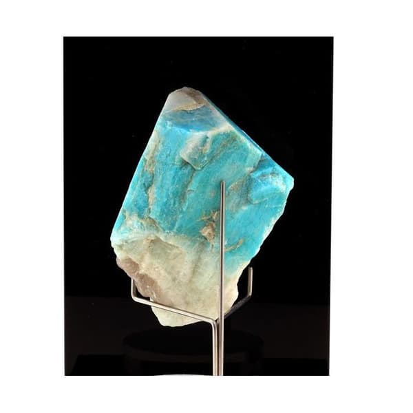 Stenar och mineraler. Amazonit. 966,0 ct. Konso, Etiopien.