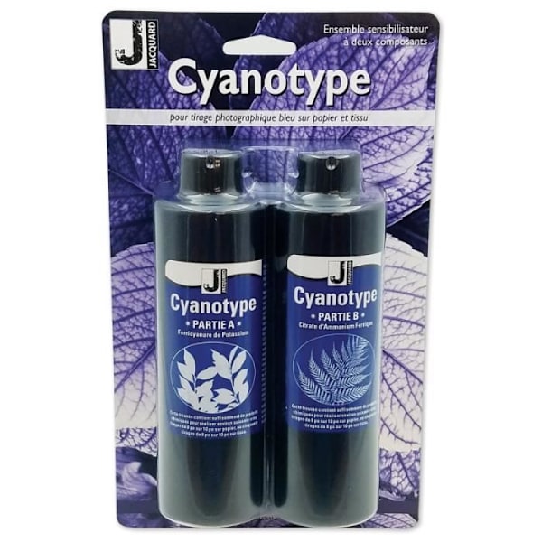 Kit för Cyanotype-utskrift - 2 flaskor