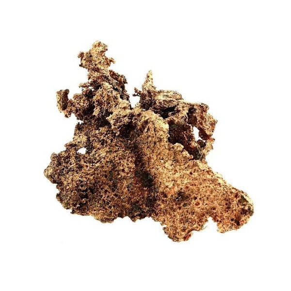 Sten og mineraler. Indfødt kobber. 299,5 ct. Keweenaw Co., Michigan, USA.