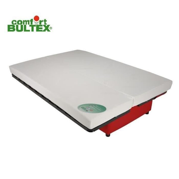 COMFORT BULTEX 3-personers sovesofa - Rødt stof L 192 x D 95 cm - BEIJA Röd