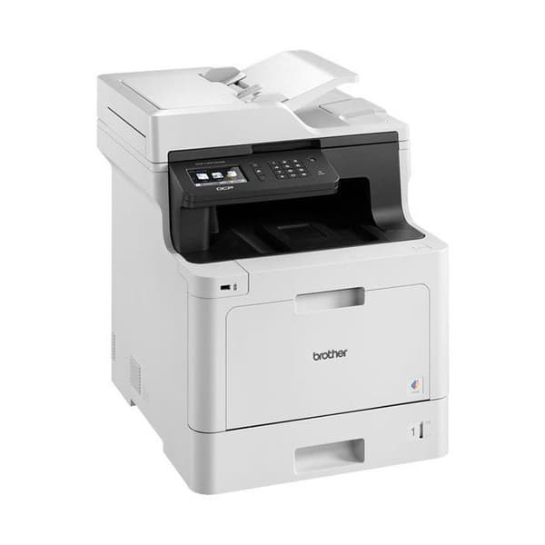 Multifunktionsprinter - BROTHER - DCP-L8410CDW - Laser 3-i-1 - Farve - Wifi-netværk - A4