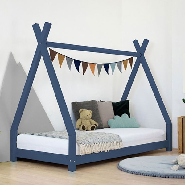 Lit tipi lapselle NAKANA 120 x 180 tummansininen Blå