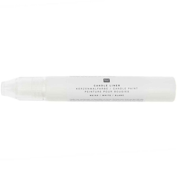 Vaxfärg 30 ml Vit Vit