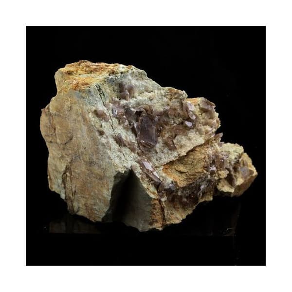 Sten og mineraler. Aksinitis. 577,5 øre. La Balme d'Auris, Bourg d'Oisans, Isère, Frankrig..