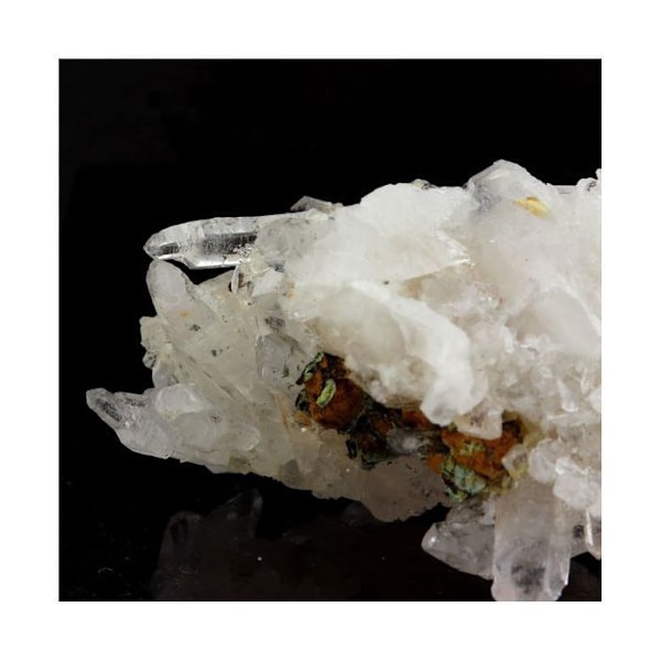 Inverterad Scepter Quartz + Pyrite 67,5 karat Flerfärgad