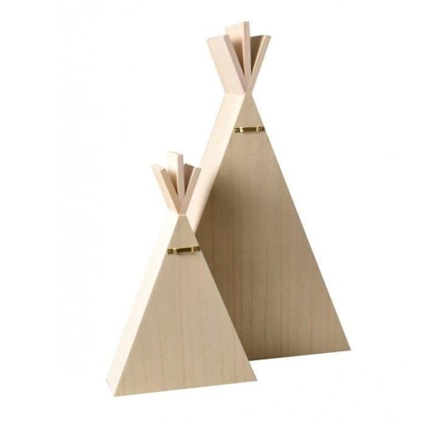 Träställning Tipi 2 delar Beige