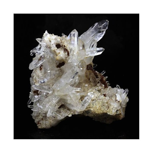 Sten og mineraler. Muzo kvarts. 378,6 ct. Vaulnaveys, Isère, Frankrig.