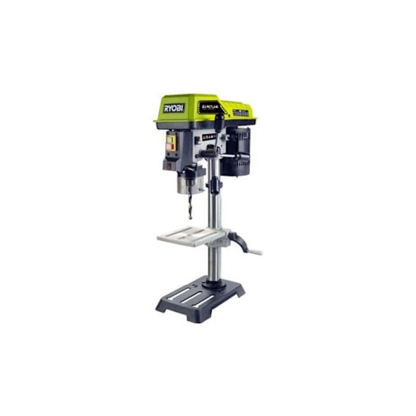 RYOBI - 5-växlad 390 W borrpress - hastighet från 510 till 2 430 rpm - 127 mm svanhals - 13 mm nyckelchuck - RDP102L Grön