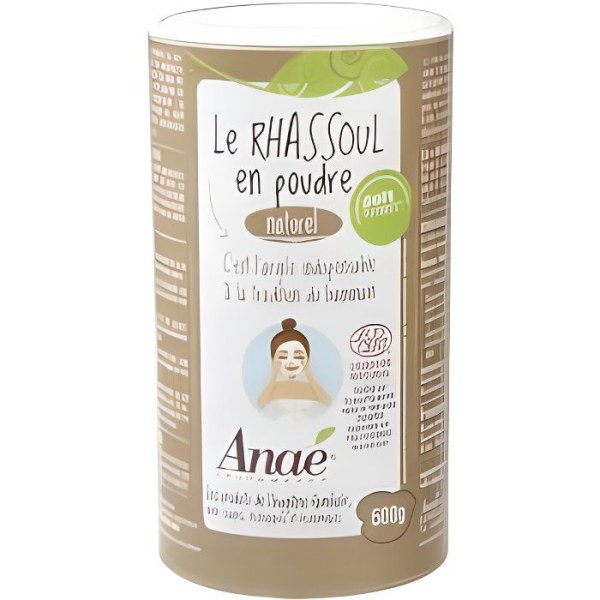 Rhassoul pulver - 500g ube af 500g