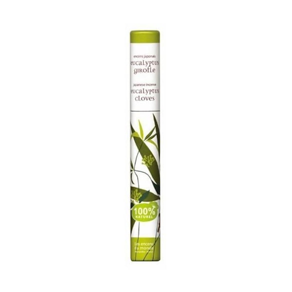 Røgelse - Eucalyptus Girofle - 30 stk. rør - Frisk brise - Tonificerende - Unisex