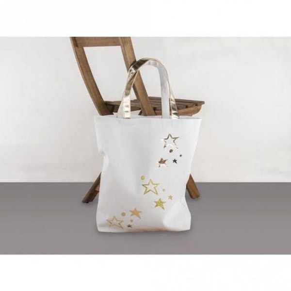 Metallisk strygeoverføring 21,5 x 28 cm - Rosé Rosa