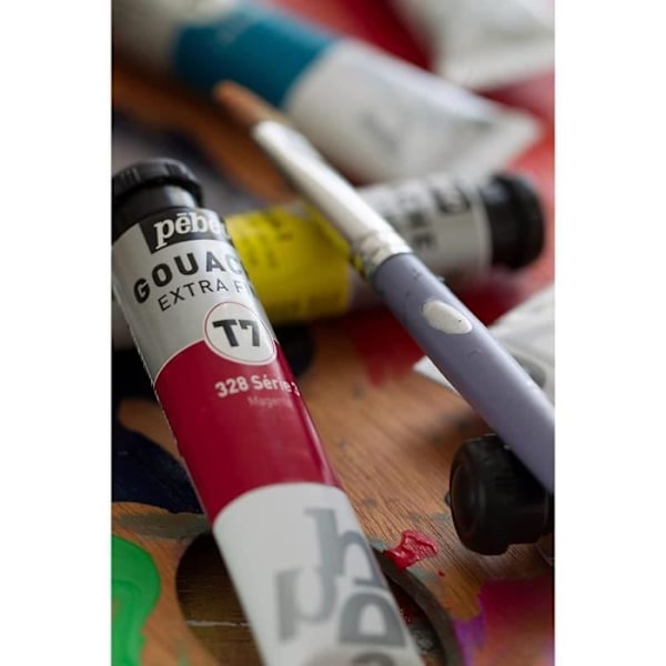 Rør 20 ml Gouache Maling T7 ekstra fin TITANHVID