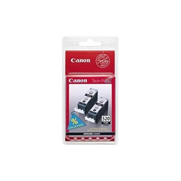 CANON Pakke med 2 PGI-520 sorte blækpatroner