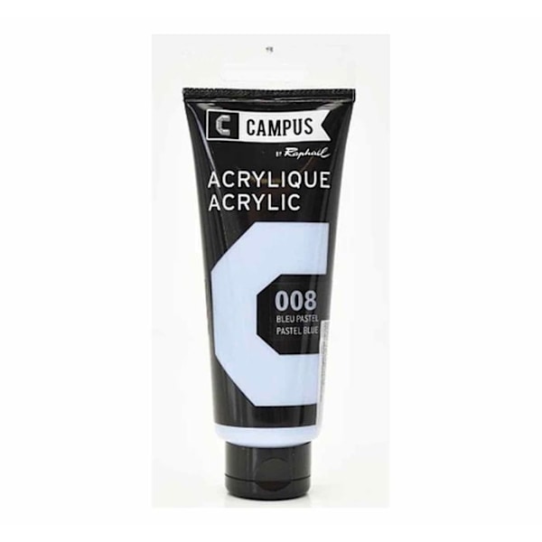 Akrylfärg 100 ml - Pastellblå n°008 Blå