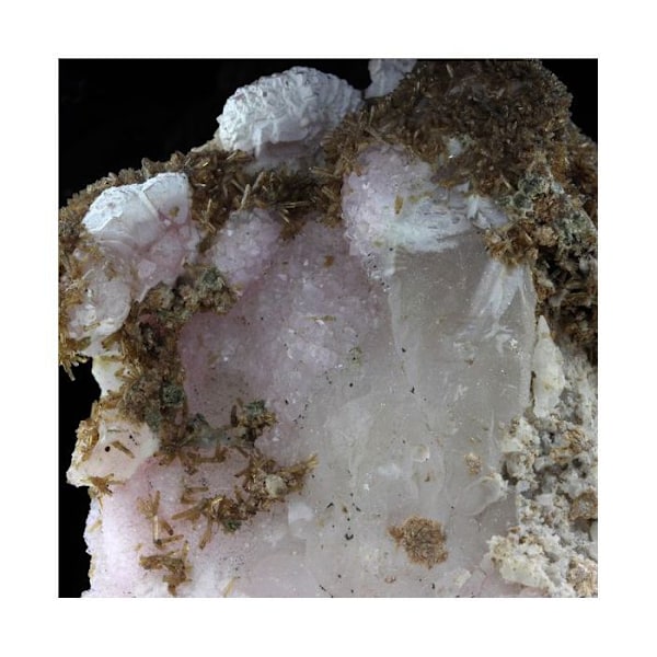 Sten og mineraler. Eosforit. 872,5 øre. Taquaral, Itinga, Minas Gerais, Brasilien.