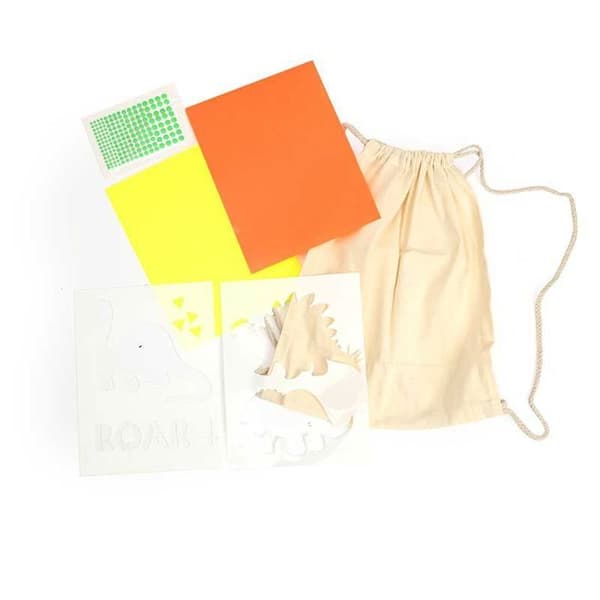 DIY-kit - Anpassa sin lilla dinosauriepåse
