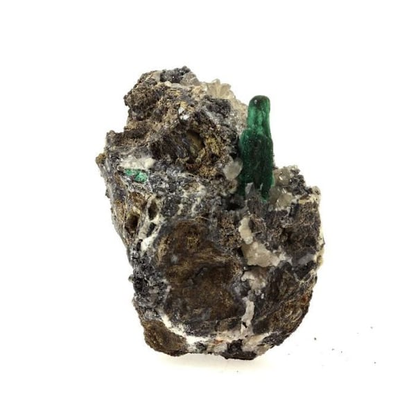 Cerussite + Malakit 1245,0 karat