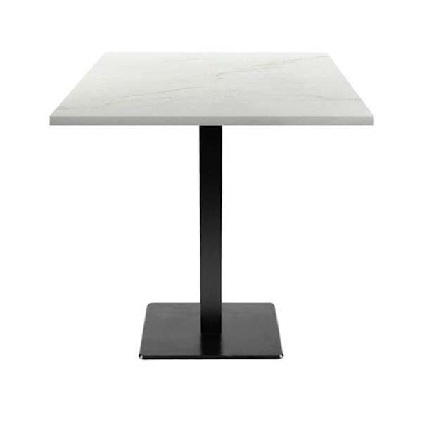 Bord 70 x 70 cm - Milan paros marmor model Vit