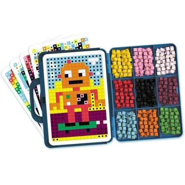 CLIC EDUC PIXELS - Luomispeli - NATHAN - Väriymmärrys ja mielikuvitus! Flerfärgad