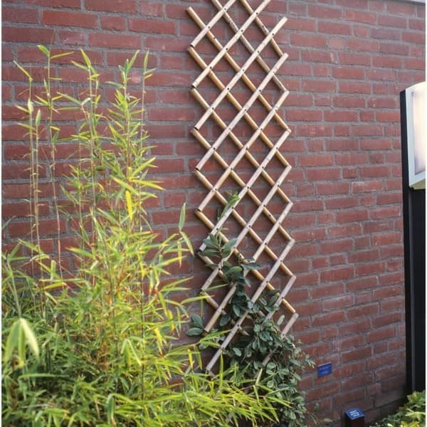Utökningsgaller - NATURE - Av bambu - 45 x 180 cm brun