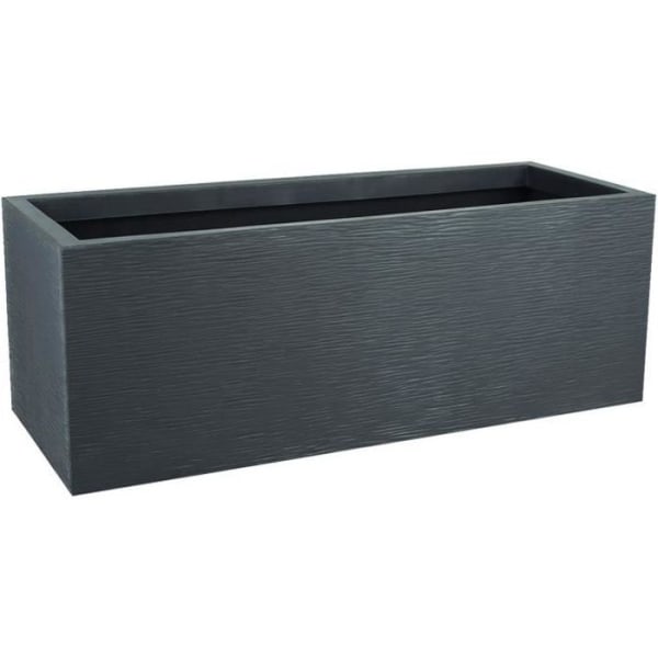 EDA Jardinière Graphit Up - 57 L - 79,5 x 29,5 x 29,5 cm - Harmaa antrasiitti Kolgrå