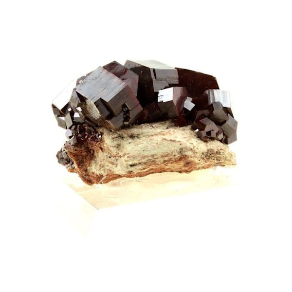 Sten og mineraler. Vanadinit. 527,0 øre. Mibladen Mining District, Midelt, Marokko.
