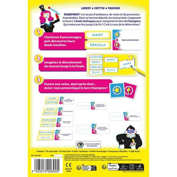 Mestre! - Asmodee - Festspil - Fra 10 år Flerfarvet