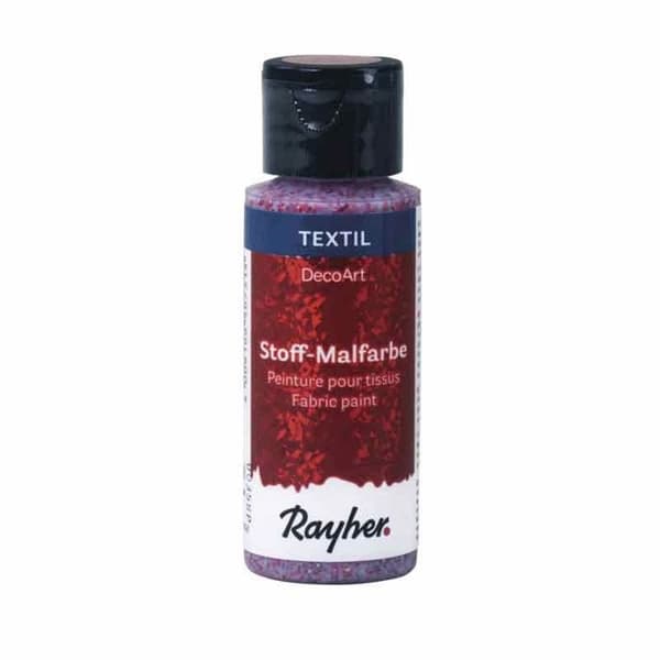 Kangasmaalaus Extreme Glitter 59 ml - Punainen Röd