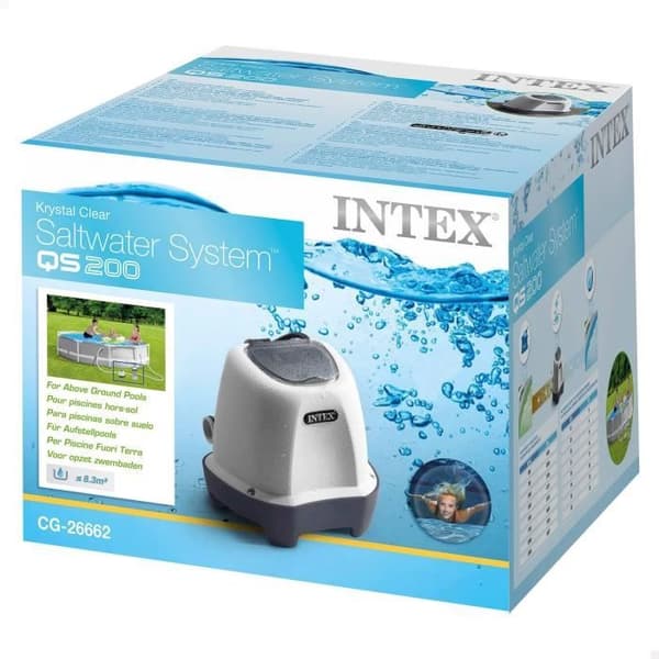 Intex - 26662 - QS200 saltsterilisator til swimmingpools op til 8 m3