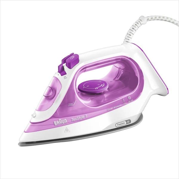 Fer Vapeur BRAUN SI3030PU - TexStyle - Antikalke system - dampfstrøm 45g/min