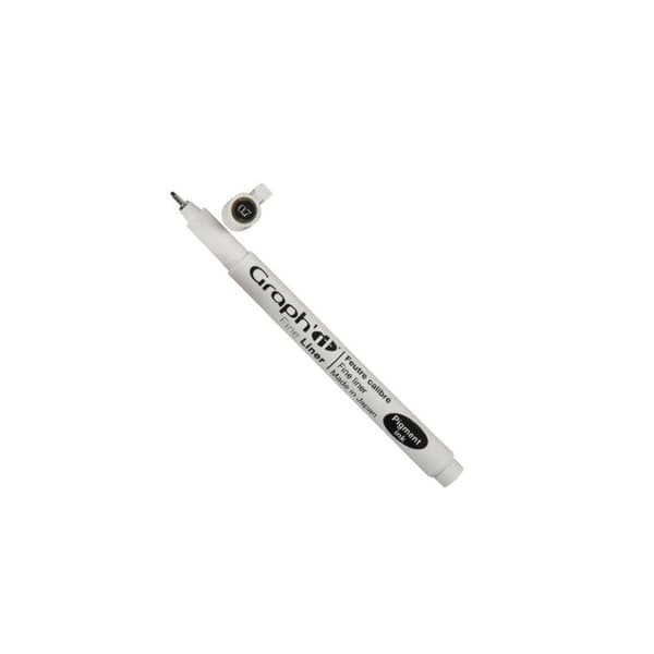Feutre - Graph'It - Fineliner - Sort - Fin spids - 0,7 mm Svart