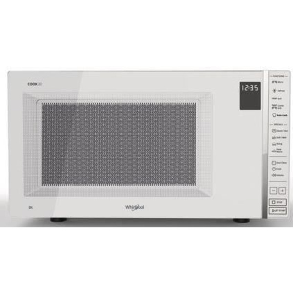 WHIRLPOOL MWP304W fristående mikrovågsugn & ångkokare - COOK30 - vit - 30L