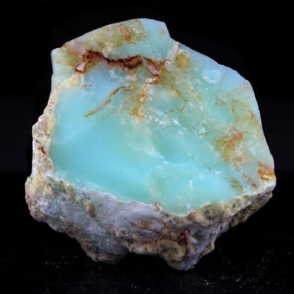 Sten og mineraler. Chrysoprase. 118,5 øre. Lipecki Dol, Lipkovo, Nordmakedonien.