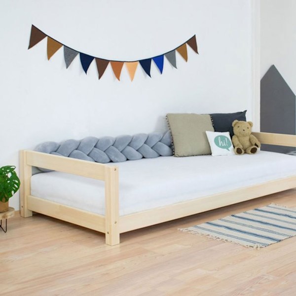 "Lapsivuode KIDDY 80 x 180 luonnonpuusta" Beige