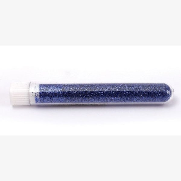 Biologiskt nedbrytbart glitterpulver 2,7 g - mörkblått Blå