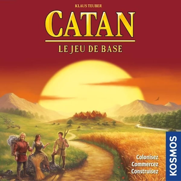 Catan Basic Game - Asmodee - Lautapeli Röd