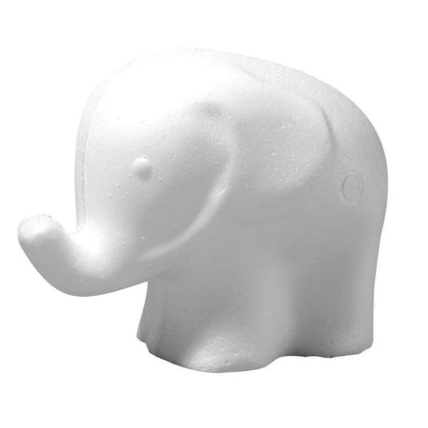 Styroksi-elefantti, 10 cm