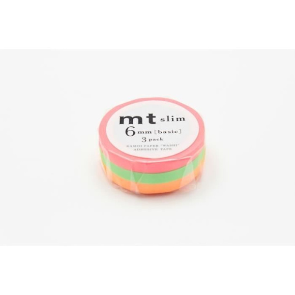 MT SLIM 3 kpl mt slim unis 6mm I (FLUO)