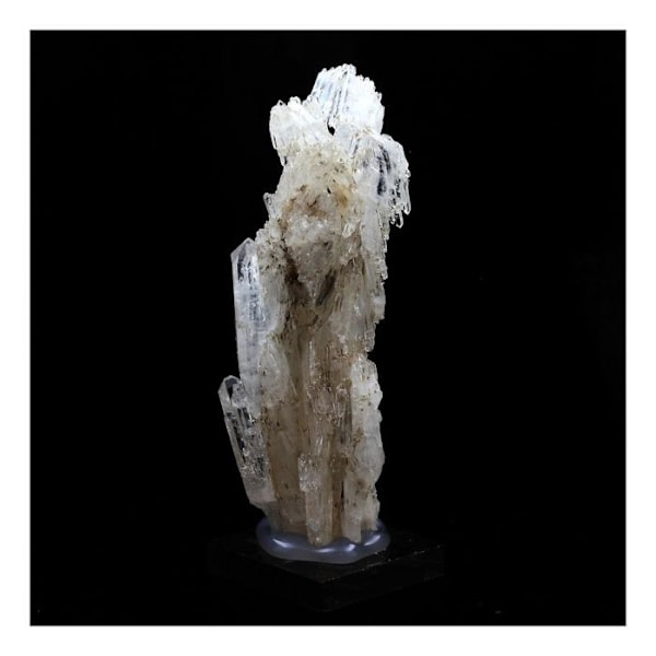 Sten og mineraler. Ame Quartz (faden kvarts). 160,0 øre. La Table, Chambéry, Frankrig..
