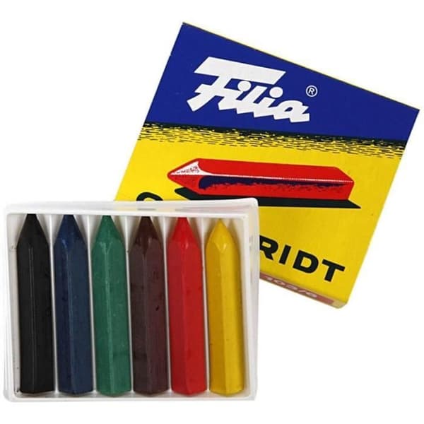 Pasteller i olja 5 cm - 6 st