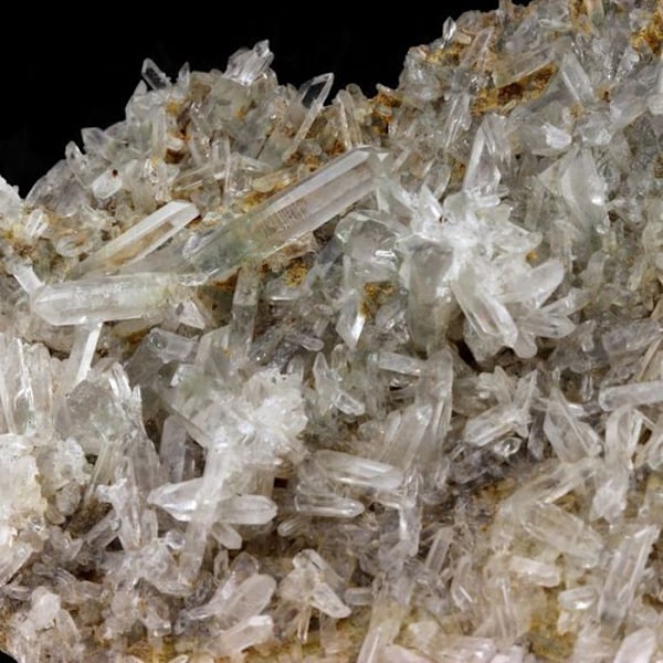 Sten og mineraler. Muzo Quartz + Klorit. 1332,5 øre. Val Ferrand, Clavans, Bourg d'Oisans, Frankrig.