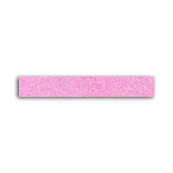 Hehkuva vaaleanpunainen masking-teippi kimalteilla Rosa