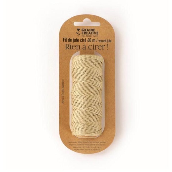 Kela vahattua juuttilankaa - 60 m x 1,5 mm