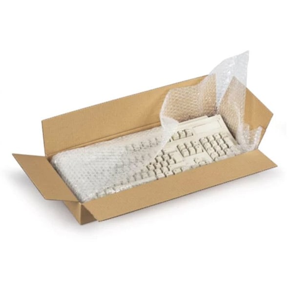 Pakkauspahvi 21,5 x 15 x 5,5 cm - Yksi aallotettu kastanj