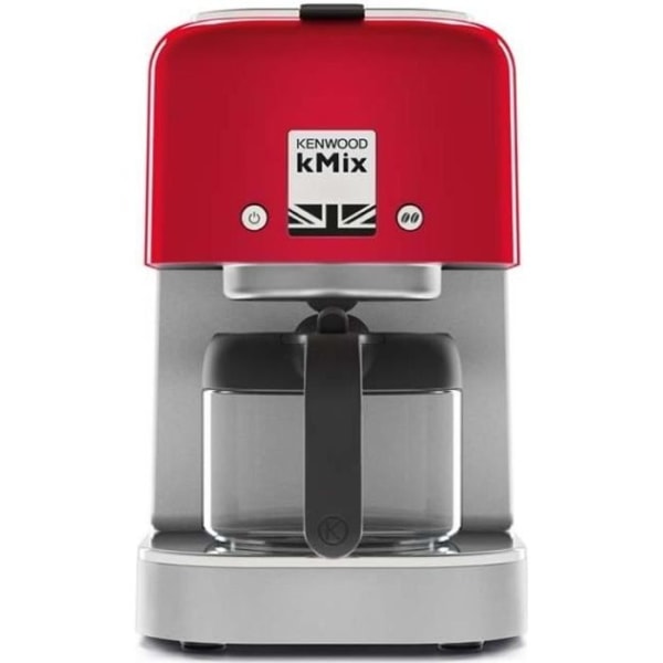 kMix filterkaffebryggare - KENWOOD - COX750RD - 1200 W - Röd - 8 koppar - Aromaväljare