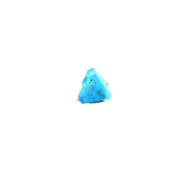 Sten og mineraler - ABIJOUX - Neonblå apatit - Betroka, Anosy, Madagaskar - 0,44 ct