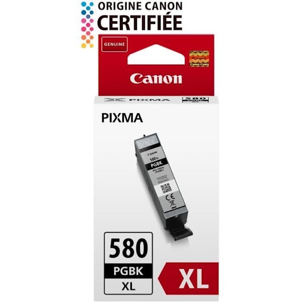 Blækpatron - CANON - PGI-580PGBK XL (2024C001) - Sort - 18.5 ml